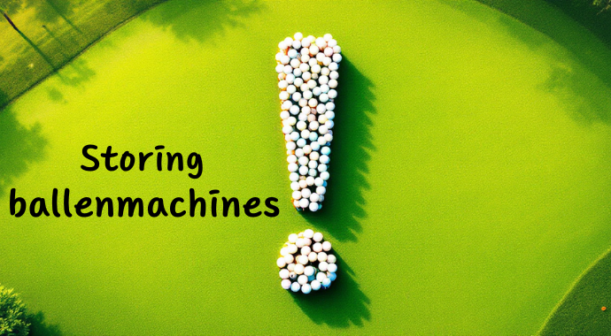 Storing ballenmachines